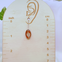 Boucles d’oreilles fleur de Nigelle – Nirisaya