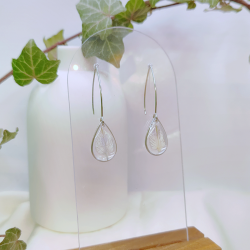 Boucles d’oreilles fleur de Nigelle – Nirisaya