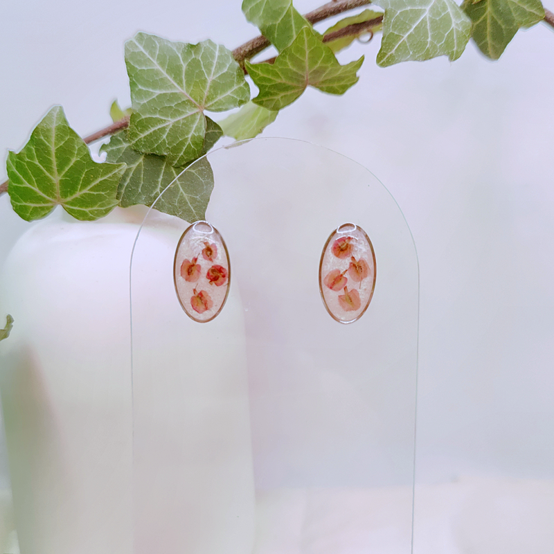 Boucles d’oreilles fleur d'oseille - Nirisaya