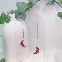 Boucles d’oreilles fleur de Cerfeuil – Nirisaya