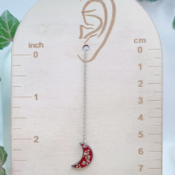 Boucles d’oreilles fleur de Cerfeuil – Nirisaya