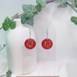 Boucles d’oreilles fleur de Cerfeuil – Nirisaya