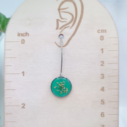 Boucles d’oreilles fleur de Cerfeuil – Nirisaya