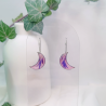 Boucles d’oreilles fleur de Bleuet – Nirisaya