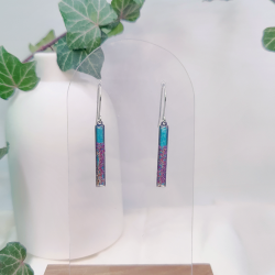 Boucles d’oreilles fleur de Tamaris – Nirisaya