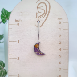 Boucles d’oreilles fleur de Mimosa et Bourse à Pasteur – Nirisaya