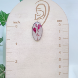 Boucles d’oreilles fleur d'heuchère - Nirisaya