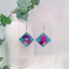 Boucles d’oreilles fleur d'Hortensia - Nirisaya