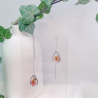 Boucles d’oreilles fleur de bougainvillier - Nirisaya