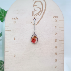 Boucles d’oreilles fleur de bougainvillier - Nirisaya