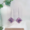 Boucles d’oreilles fleur de Céanothe - Nirisaya
