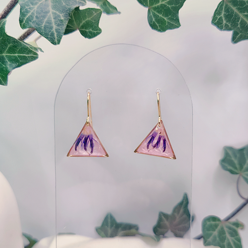 Boucles d’oreilles Pistil de Chardon - Nirisaya