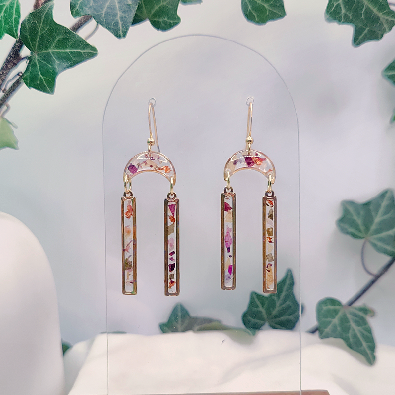 Boucles d’oreilles diverses fleurs - Nirisaya