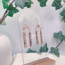 Boucles d’oreilles diverses fleurs - Nirisaya