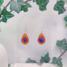 Boucles d’oreilles fleur d'Hortensia - Nirisaya