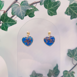 Boucles d’oreilles fleur de Panais – Nirisaya