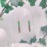 Boucles d’oreilles fleur de Tamaris – Nirisaya