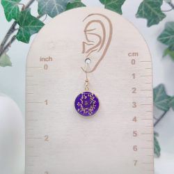 Boucles d’oreilles fleur de Cerfeuil – Nirisaya
