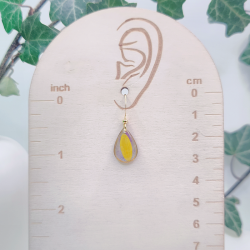 Boucles d’oreilles fleur de Echinacée – Nirisaya