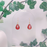 Boucles d’oreilles fleur de Nigelle – Nirisaya