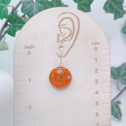 Boucles d’oreilles fleur de Gypsophile – Nirisaya