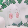 Boucles d’oreilles fleur de Gypsophile – Nirisaya
