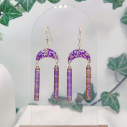 Boucles d’oreilles fleur de Carotte – Nirisaya