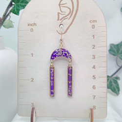 Boucles d’oreilles fleur de Carotte – Nirisaya