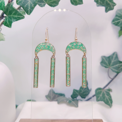 Boucles d’oreilles fleur de Carotte – Nirisaya