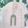 Boucles d’oreilles fleur de Carotte – Nirisaya