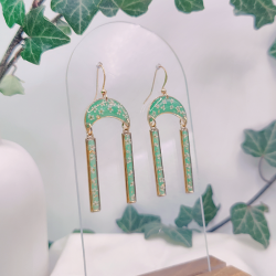 Boucles d’oreilles fleur de Carotte – Nirisaya