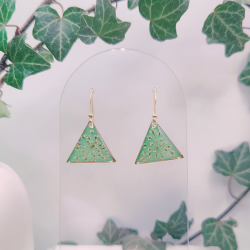 Boucles d’oreilles fleur de Carotte – Nirisaya