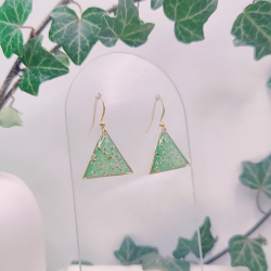 Boucles d’oreilles fleur de Carotte – Nirisaya