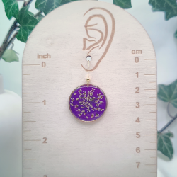 Boucles d’oreilles fleur de Carotte – Nirisaya