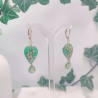 Boucles d’oreilles fleur de Carotte – Nirisaya
