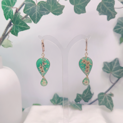 Boucles d’oreilles fleur de Carotte – Nirisaya