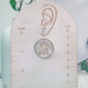 Boucles d’oreilles fleur de Gypsophile – Nirisaya