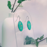 Boucles d’oreilles fleur de Gypsophile – Nirisaya