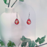 Boucles d’oreilles fleur de Gypsophile – Nirisaya