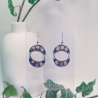 Boucles d’oreilles fleur de Gypsophile – Nirisaya