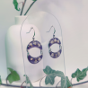 Boucles d’oreilles fleur de Gypsophile – Nirisaya