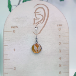 Boucles d’oreilles fleur de Nigelle – Nirisaya