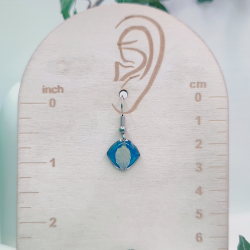 Boucles d’oreilles fleur de Nigelle – Nirisaya