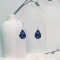 Boucles d’oreilles fleur de Pissenlit – Nirisaya