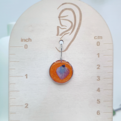 Boucles d’oreilles fleur d'Hortensia - Nirisaya