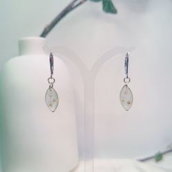 Boucles d’oreilles fleur d'Orpin d'Espagne - Nirisaya