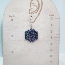 Boucles d’oreilles nervure de feuilles - Nirisaya