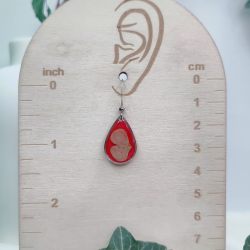 Boucles d’oreilles feuilles de Trèfle