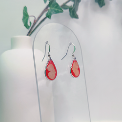 Boucles d’oreilles feuilles de Trèfle