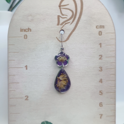 Boucles d’oreilles fleur de Carotte – Nirisaya